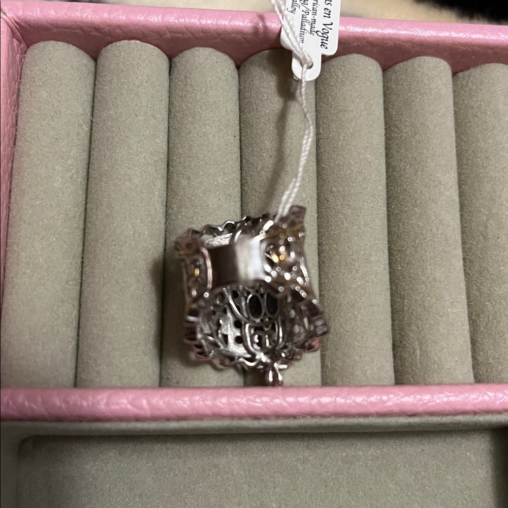 🎀💙🎀💙🎀NWT GEMS EN VOGUE CORSET & TANZANITE RING💙🎀💙🎀 - Picture 5 of 6